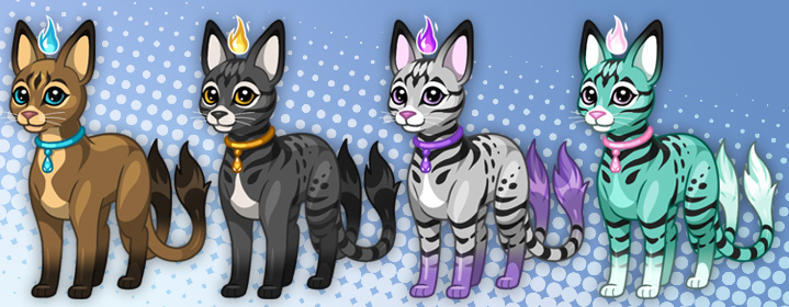Mythic Cats LIMITED Giftable Pets